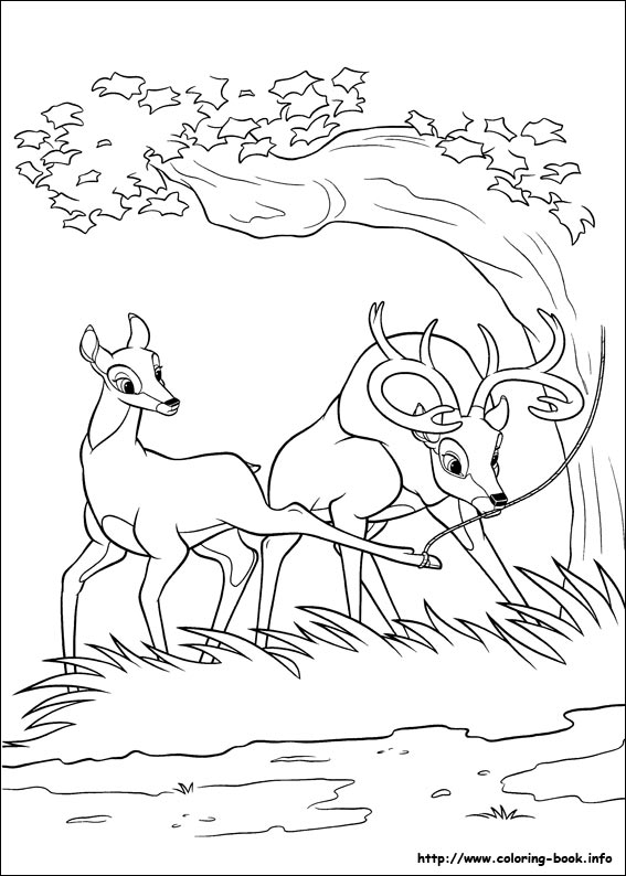 Bambi 2 coloring picture